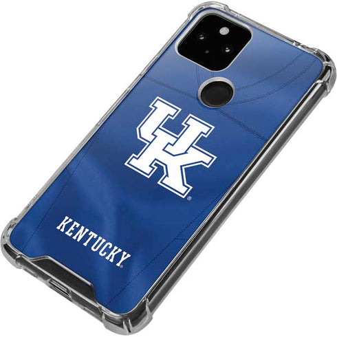 University of Kentucky Blue Jersey Google Pixel 5 Clear Case